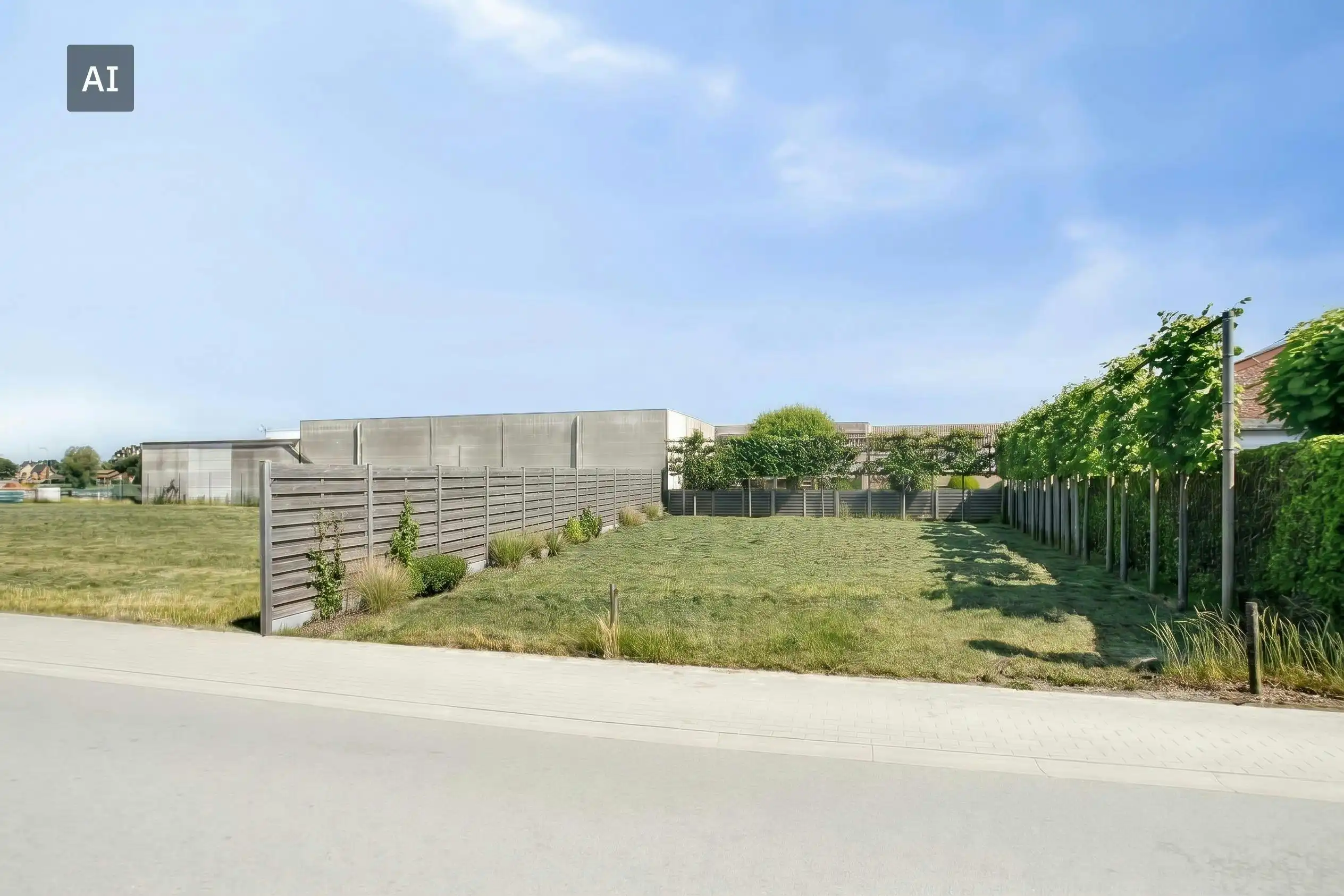 Perceel bouwgrond van 791m² voor open bebouwing in Izegem foto {{pictureIndex}}