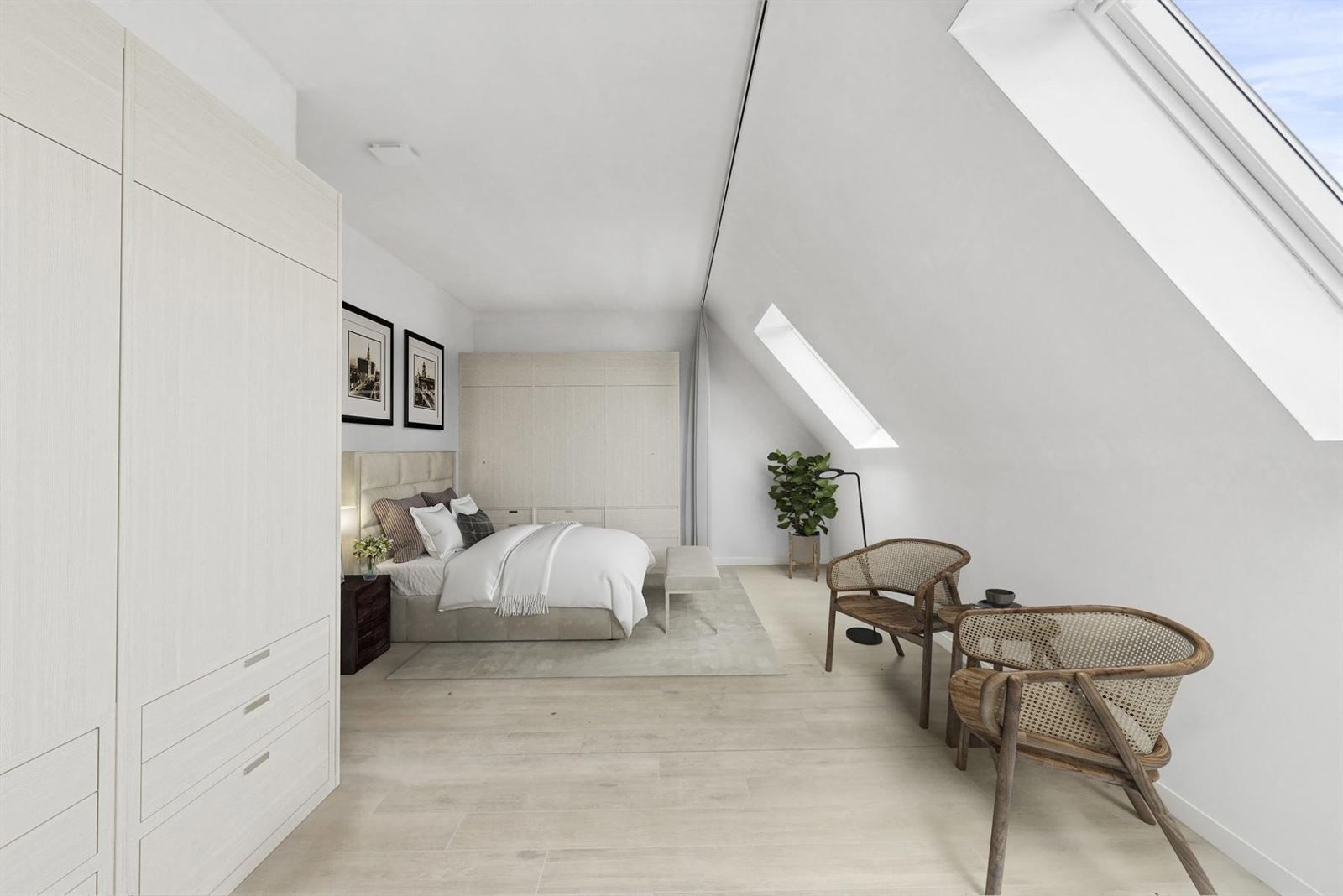 Penthouse met ruim terras aan de rand van het cen foto 5