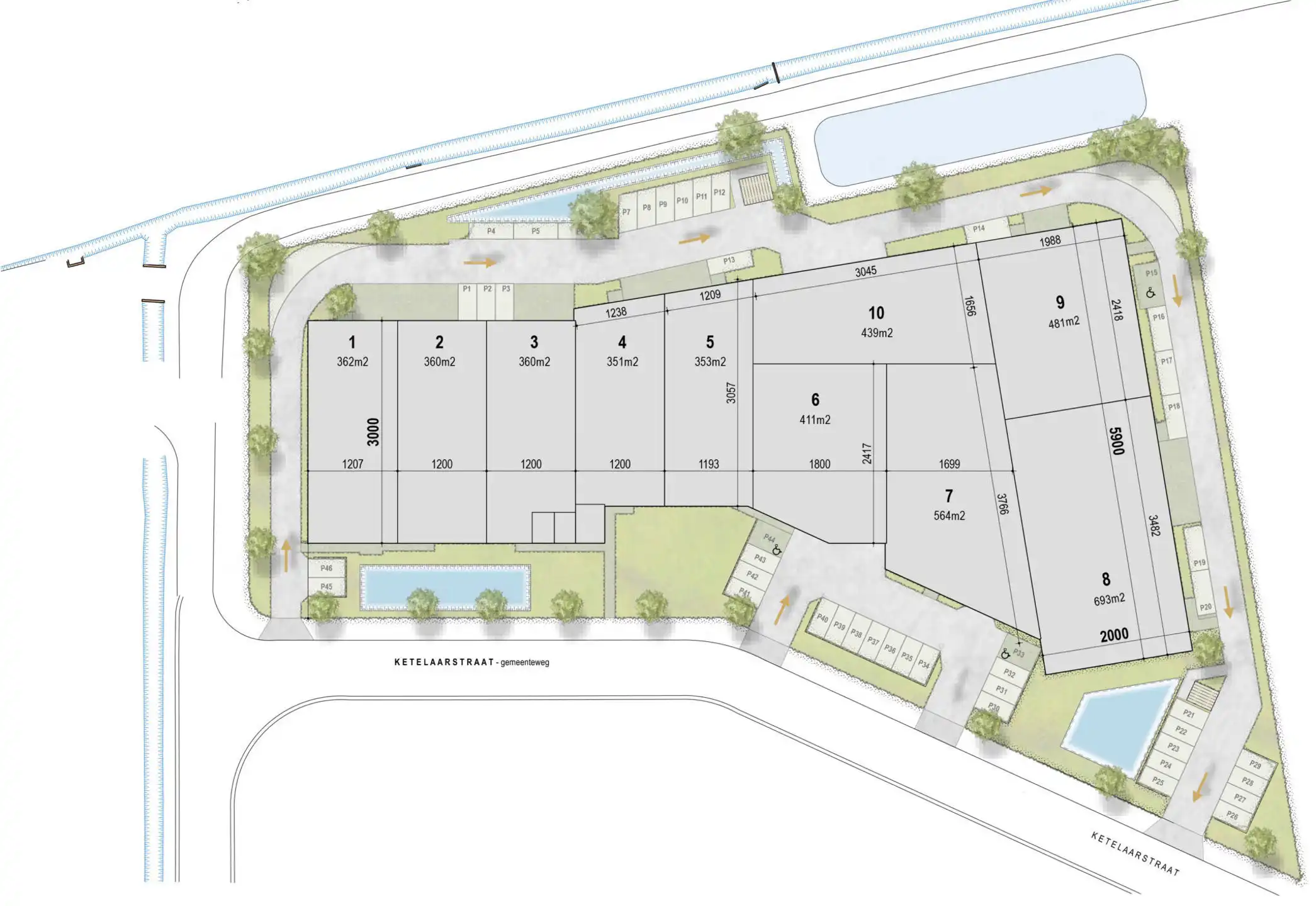 KMO Park Unit 8  te Beerse-units voor zowel opslag/kantoor/showroom  foto 3