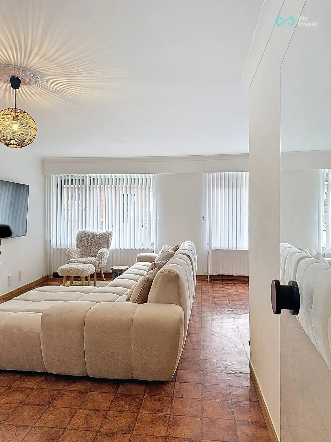 Net gelijkvloersappartement met 3 slaapkamers en parking foto 3