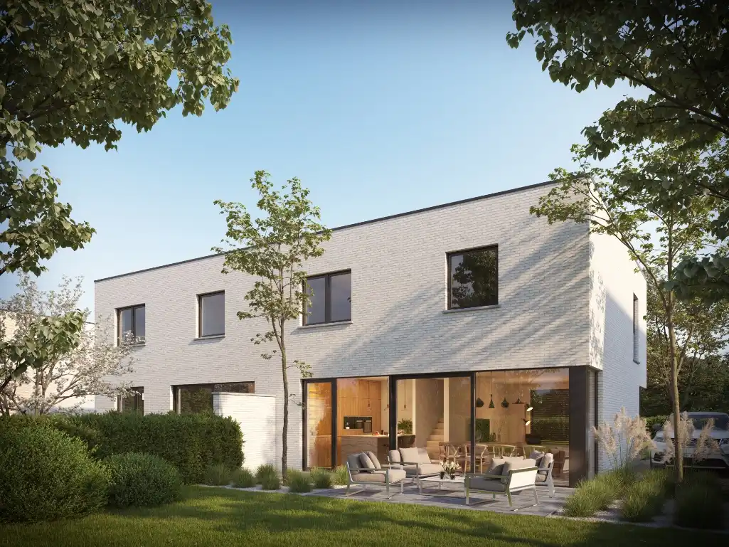 Moderne half open woning Houthulst foto 3