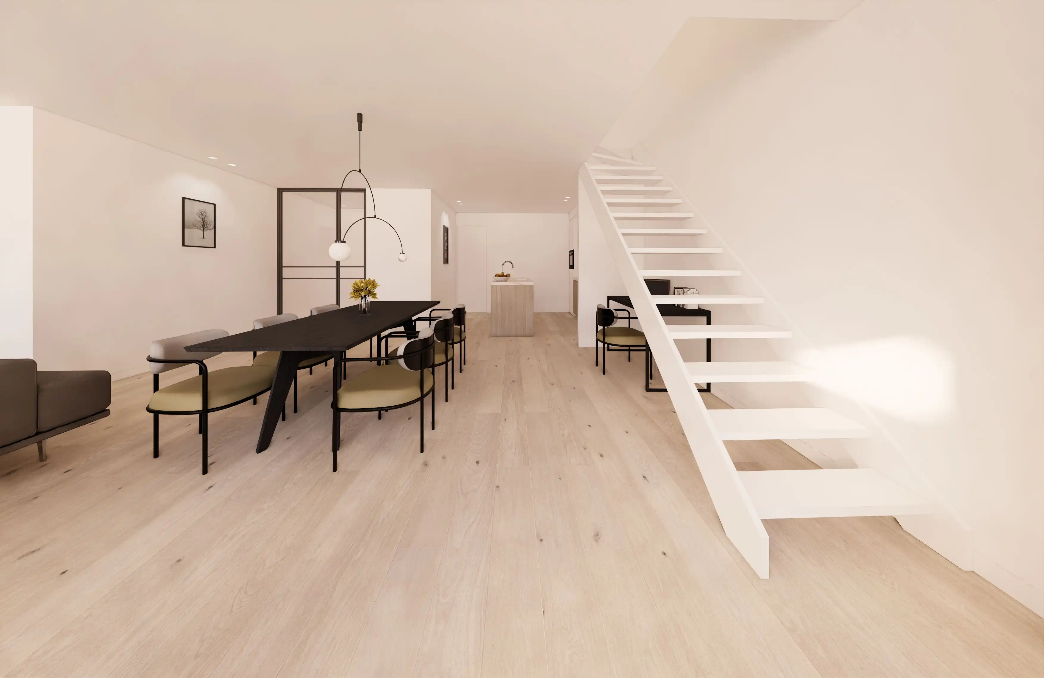 UNIEK DUPLEX APPARTEMENT MET 3 SLAAPKAMERS EN TERRASSEN – OP WANDELAFSTAND VAN ZEE! foto 7
