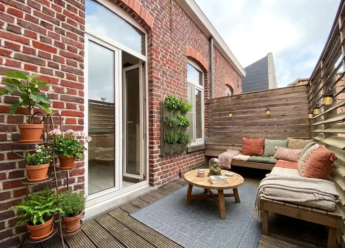 INSTAPKLAAR 1 SLPK APPARTEMENT OP TOPLOCATIE MET TERRAS  foto 4