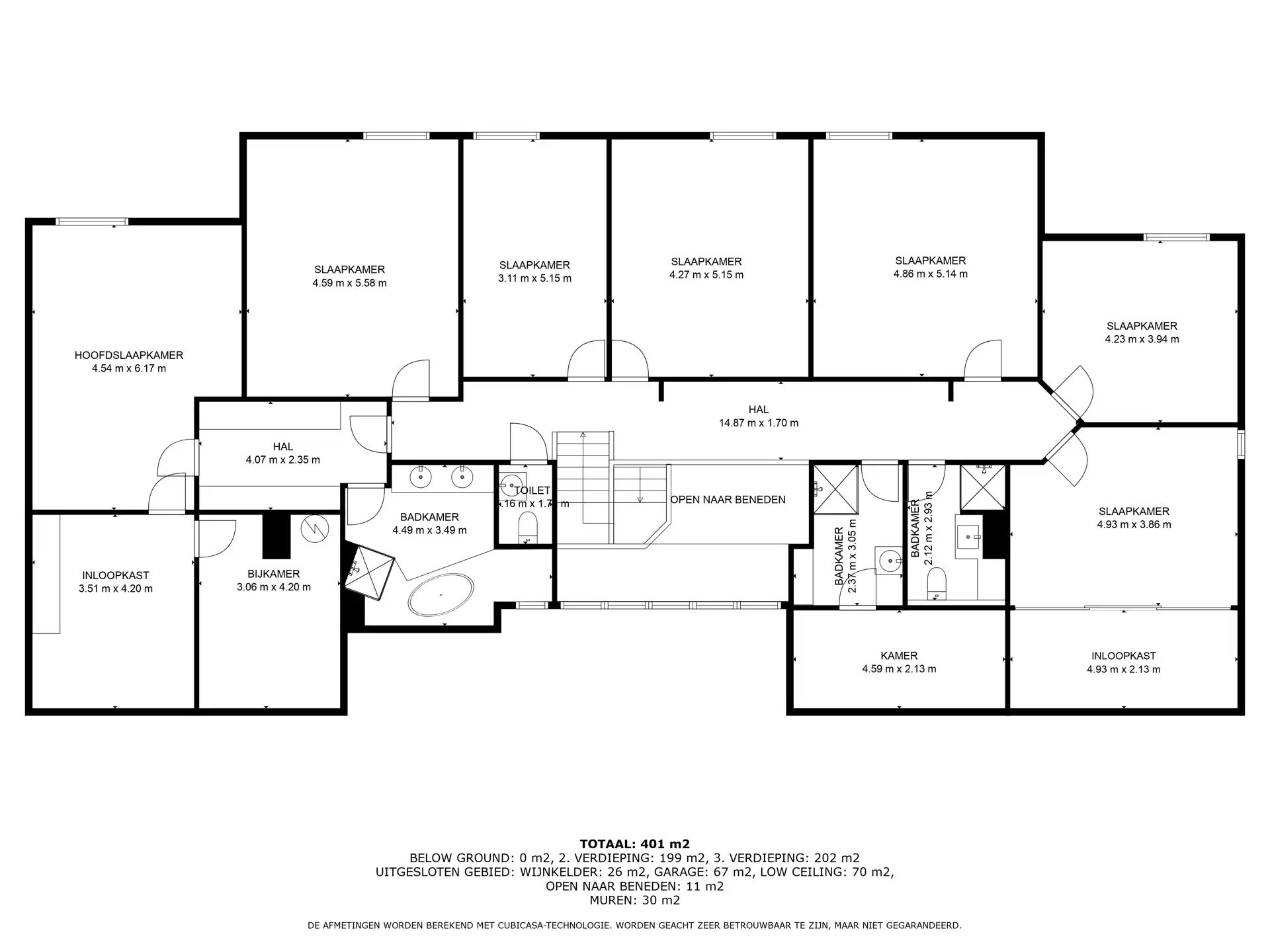 Ruime architectenvilla met 8 slpk's op 1.832 m² te Vosselaar foto 52