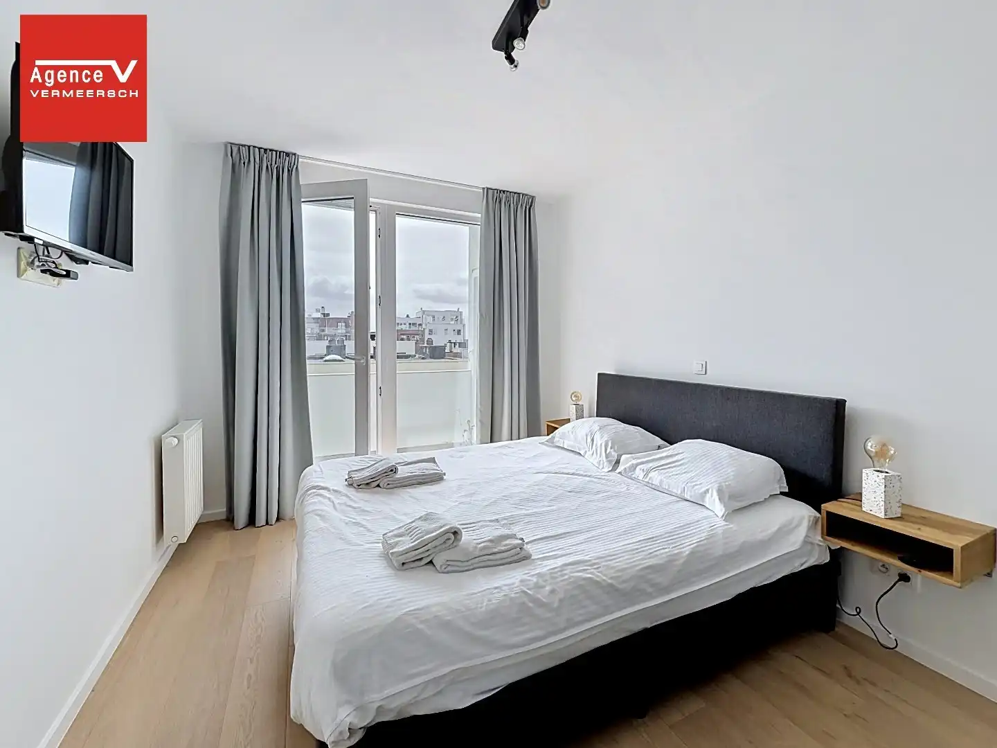 Gunstig gelegen gemeubileerd 2-slpkr appartement 50m van Casino Kursaal.  foto 12