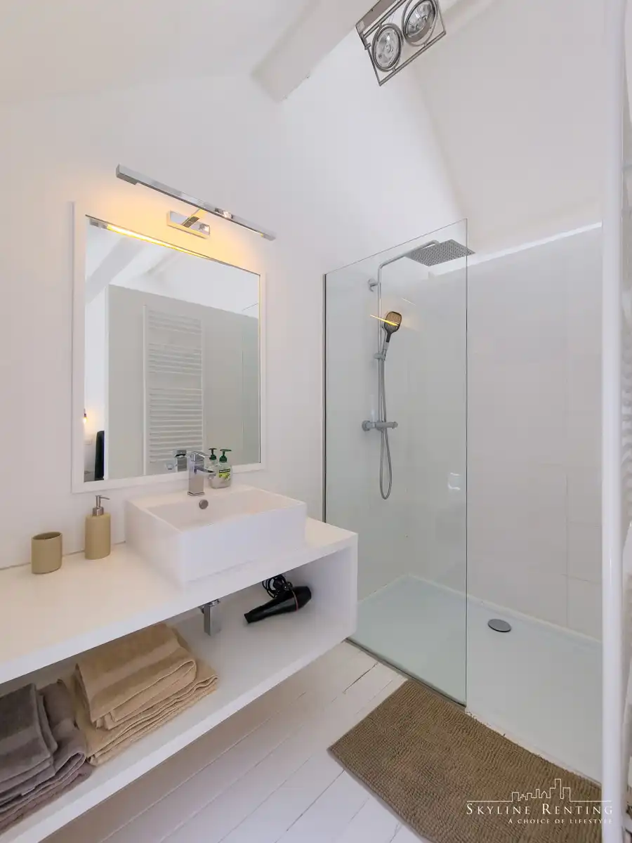 Gemeubeld duplex huis met tuin & privézwembad in Elsene foto 18
