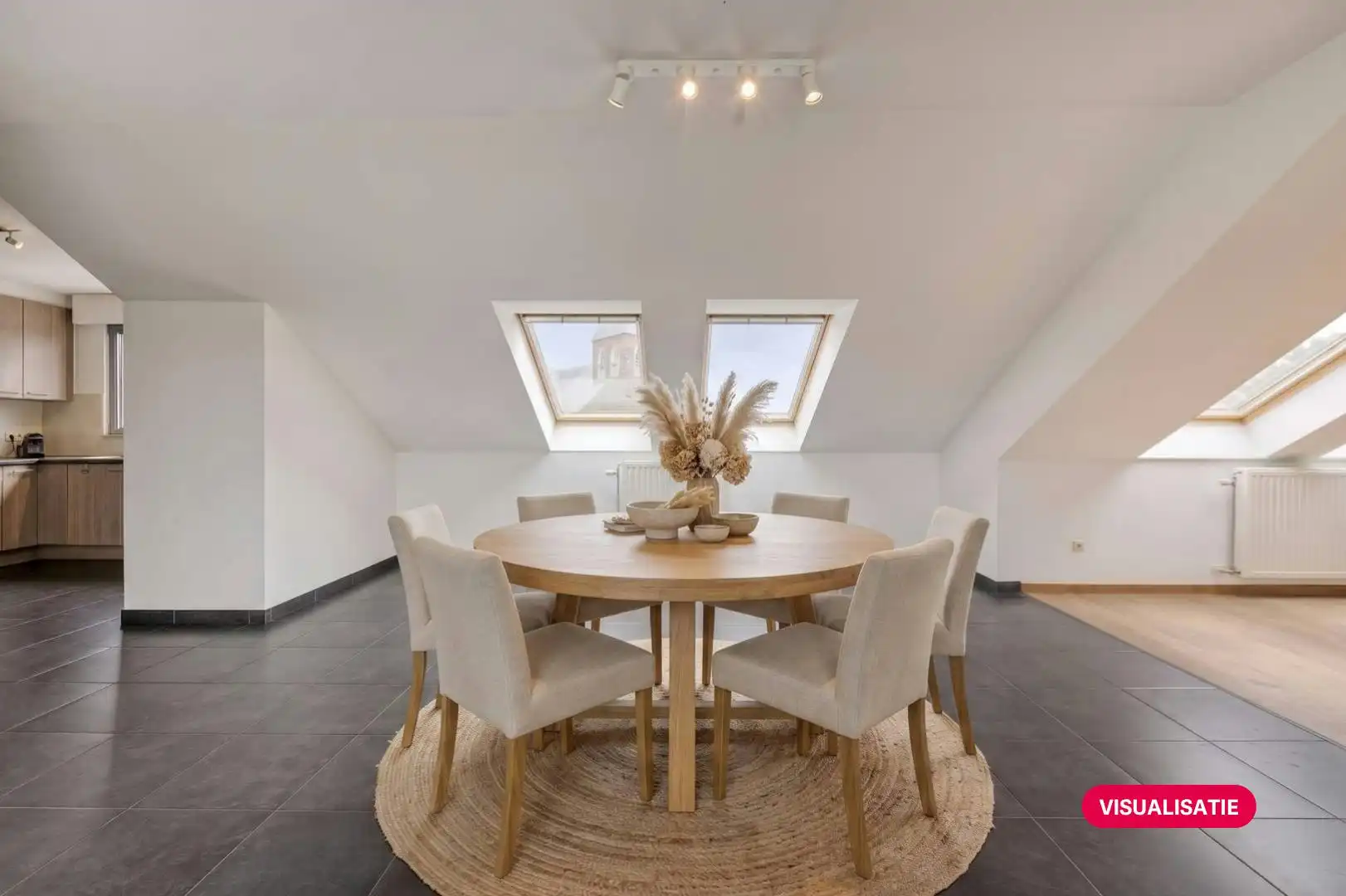 Centraal gelegen appartement met ruim terras en garagebox te Kuringen foto 6