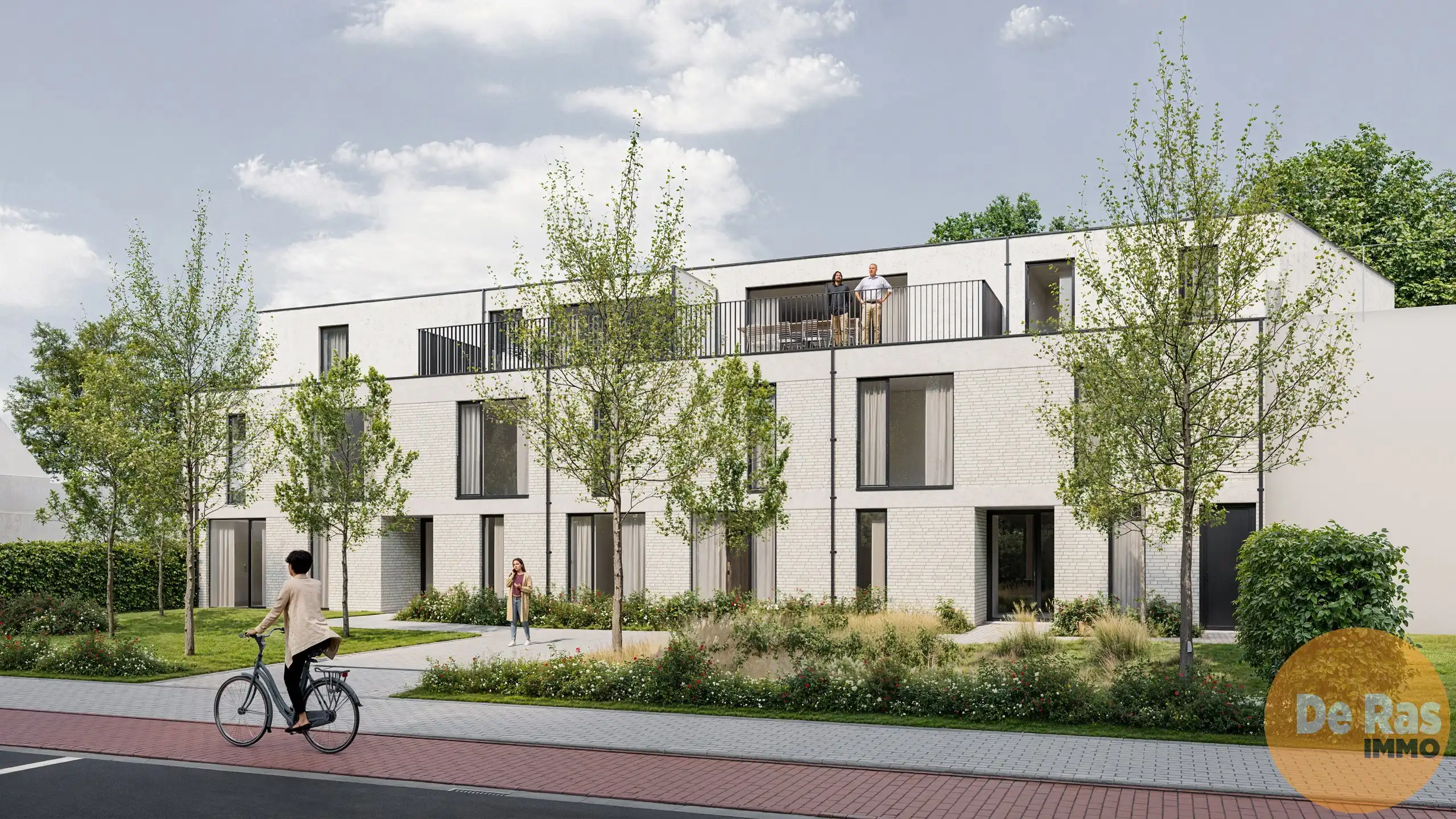 EREMBODEGEM - Nieuwbouwappartement 1.2 met 2 slpks en terras foto 4