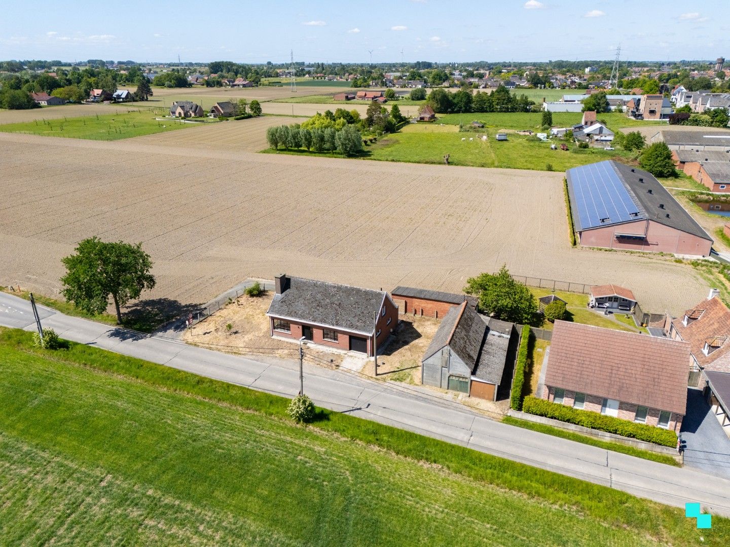 Landelijk gelegen open bebouwing te Izegem foto 22