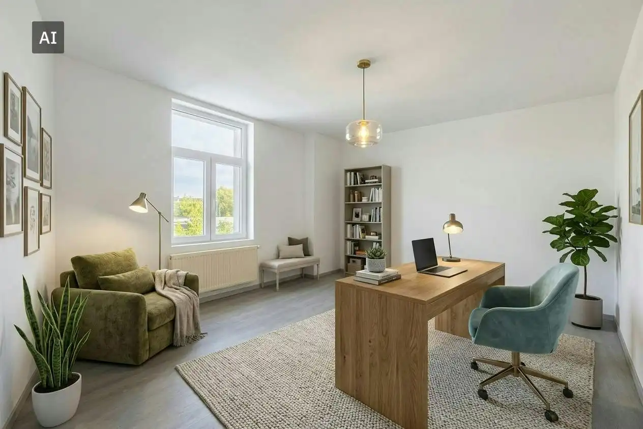 Volledig gerenoveerde woning met garage te koop in Wevelgem!  foto 20