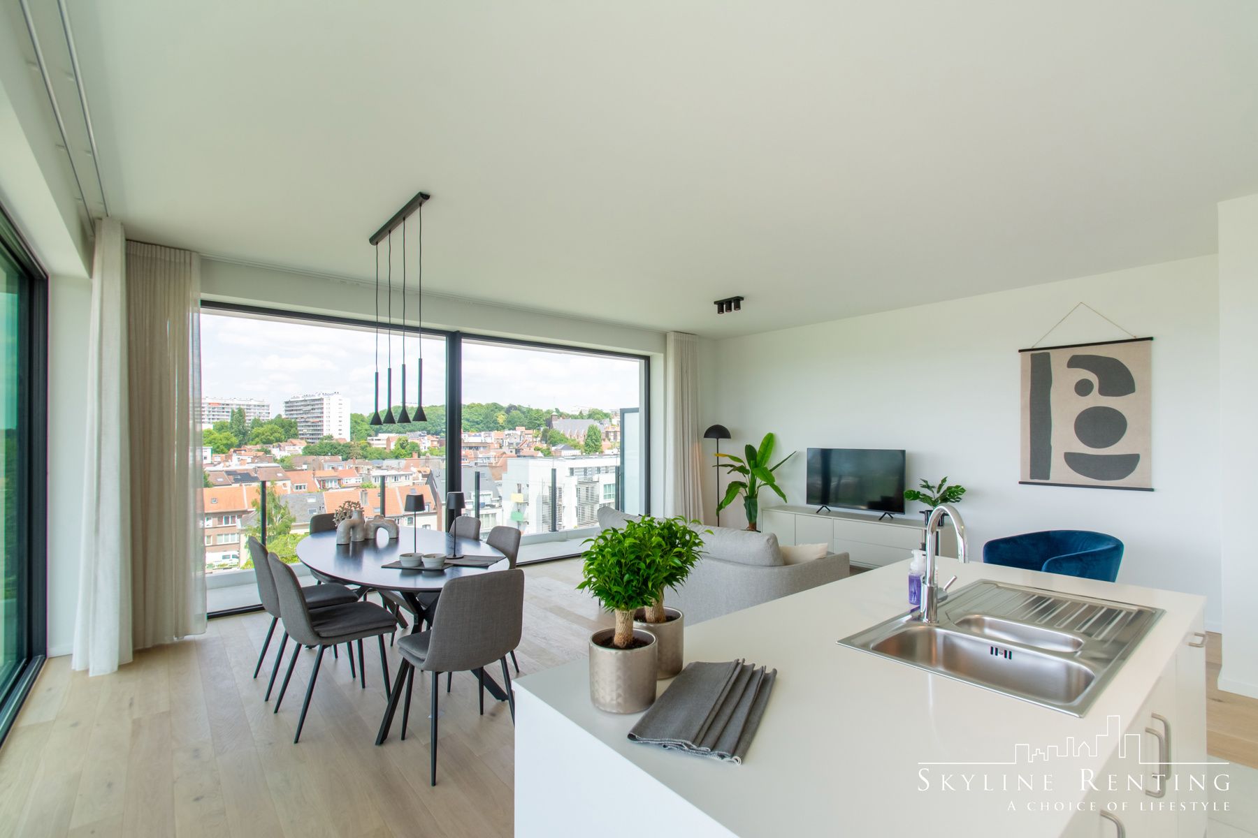 Prachtig gemeubeld 2 slaapkamer appartement met groot TERRAS foto 3