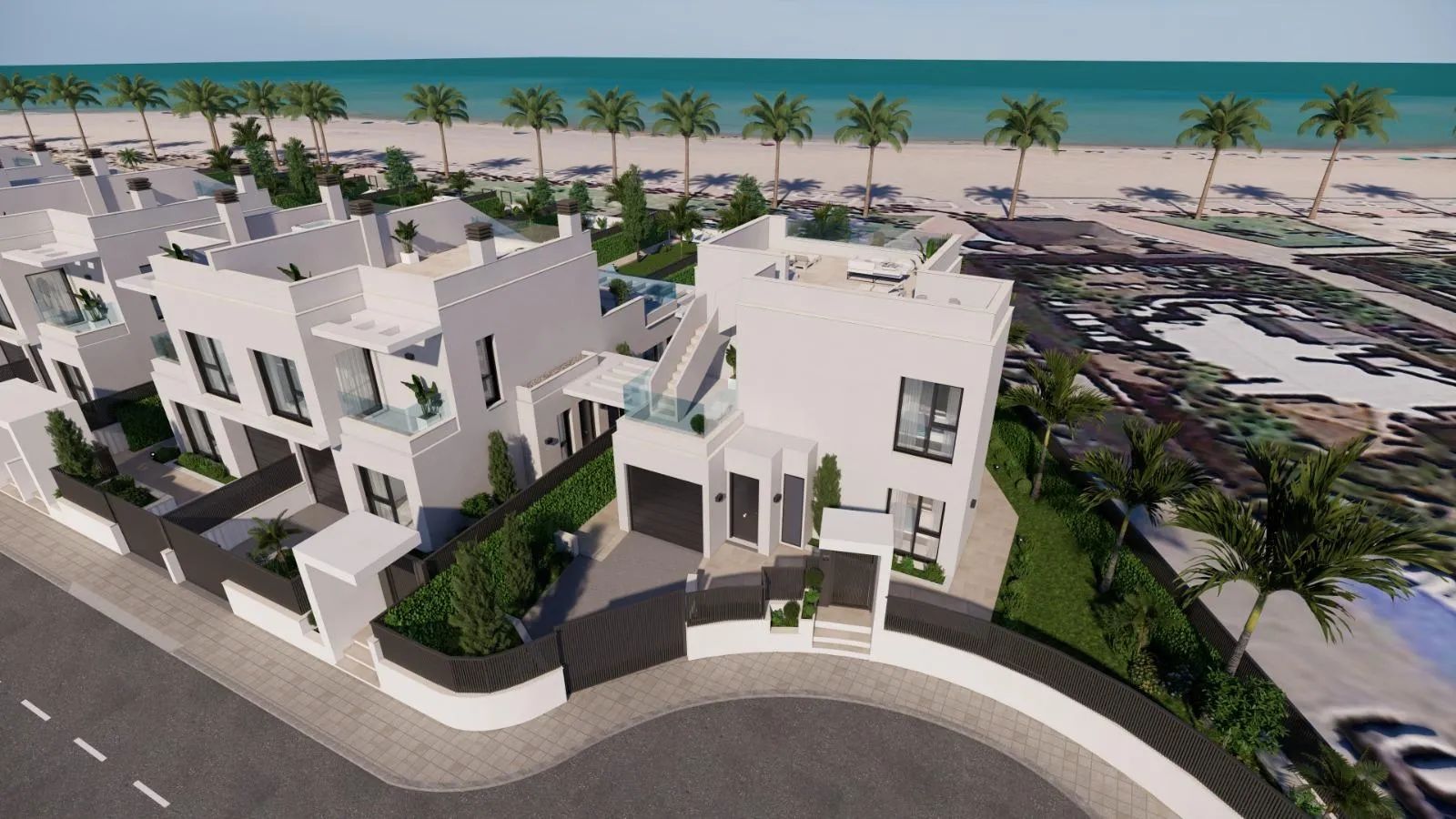 Wonen aan het strand: exclusieve villa's met zeezicht in Los Alcázares foto 19