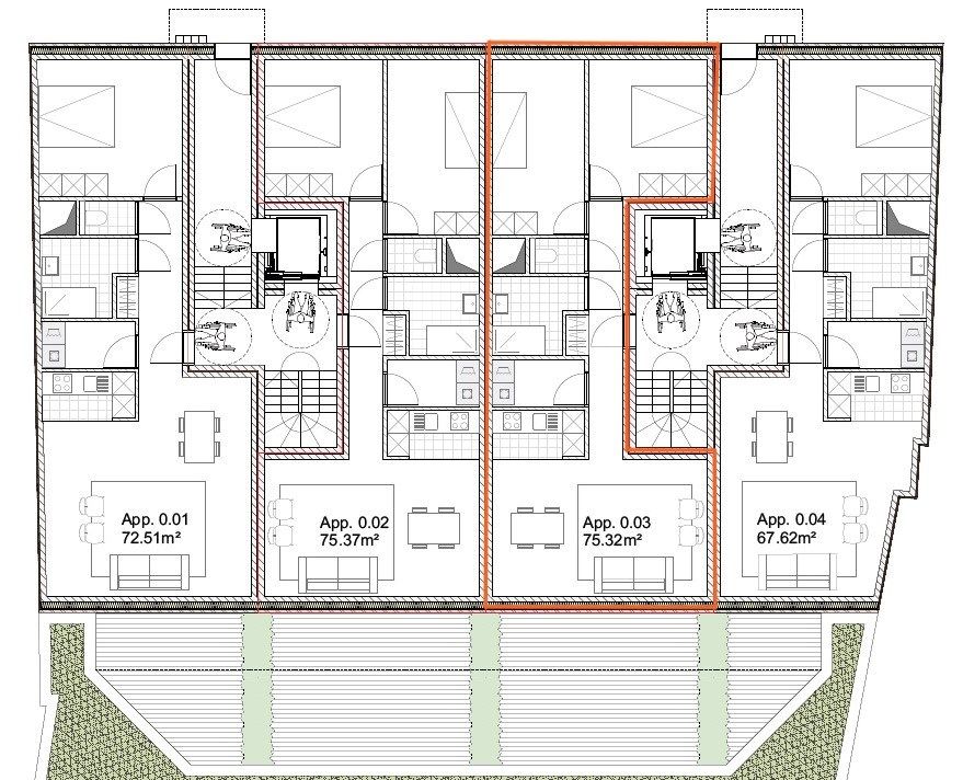 Energiezuinig nieuwbouwappartement met twee slaapkamers in Lokeren foto 3