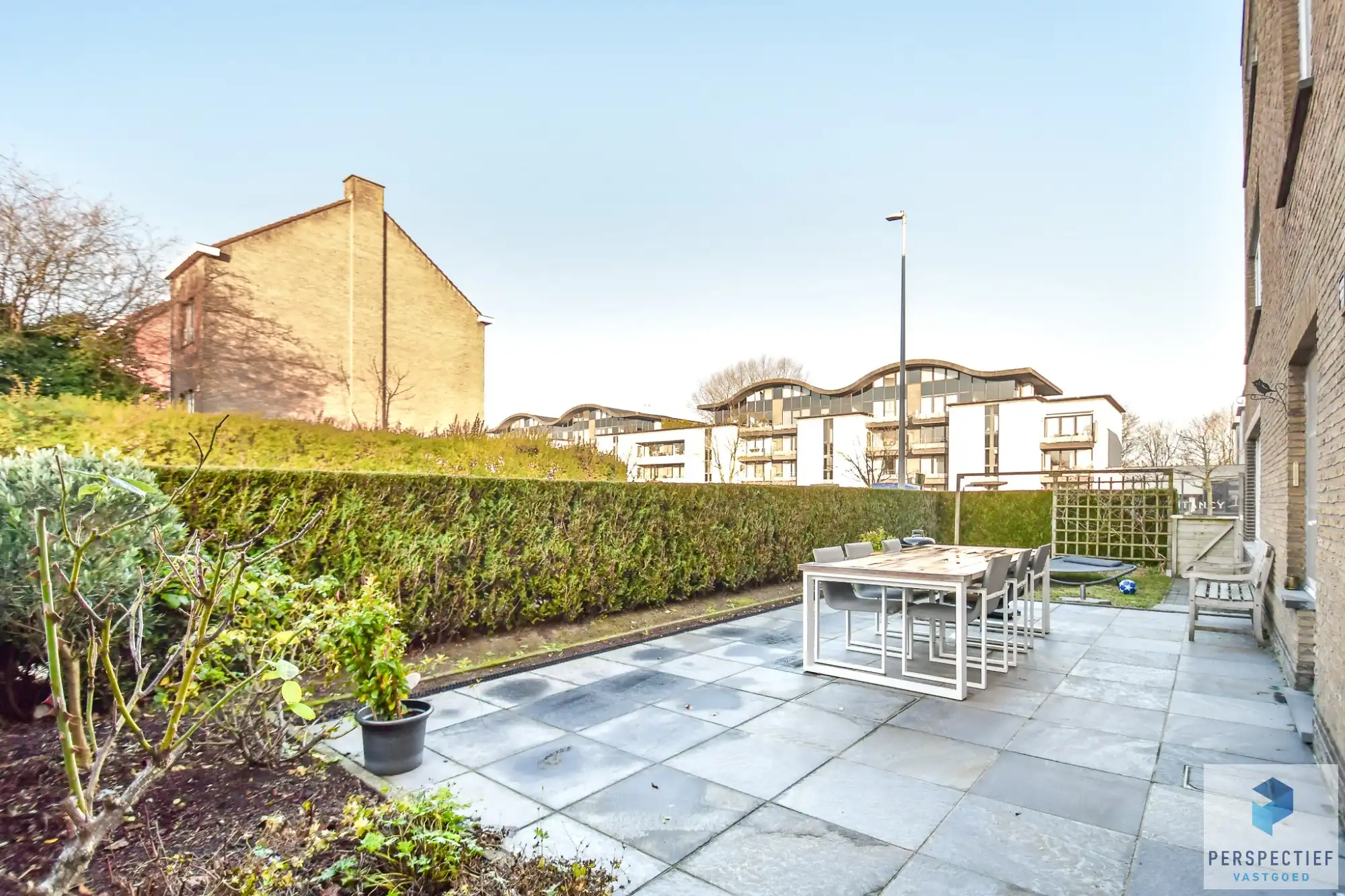 IN OPTIE - COMPROMIS IN OPMAAK | Groot gelijkvloers hoekappartement (136 m²) met 3 slaapkamers, tuin en 2 terrassen foto 14