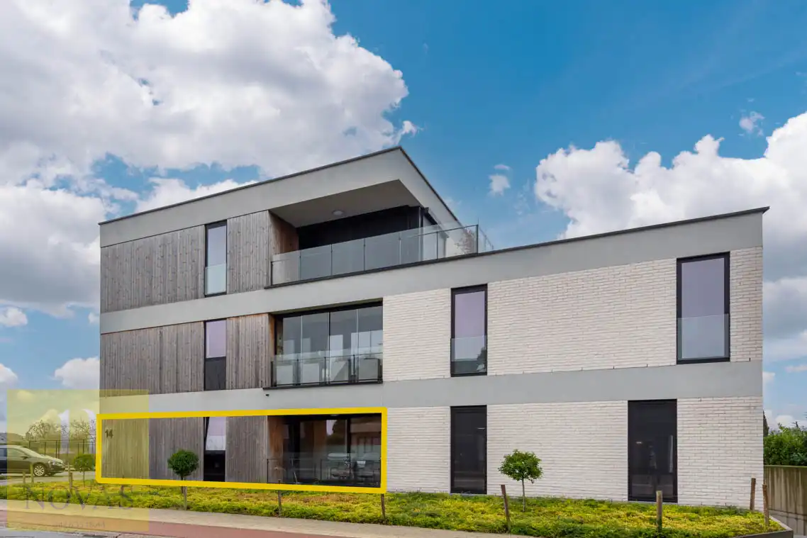 Appartement gelijkvloers van 2021, 2 slaapkamers, berging en parking foto 2