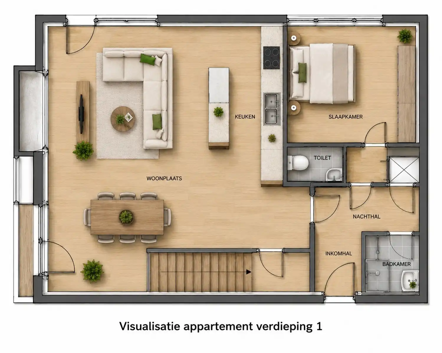 Appartementsgebouw met 2 unit en garage  foto 15