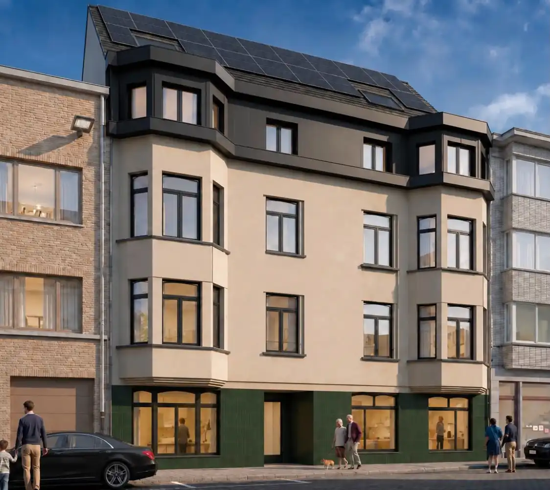 Vernieuwbouw residentie in Centrum Oostende foto {{pictureIndex}}