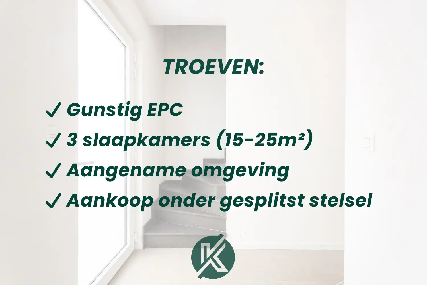 Duurzame, halfopen nieuwwbouwoning nabij centrum Herzele foto 2