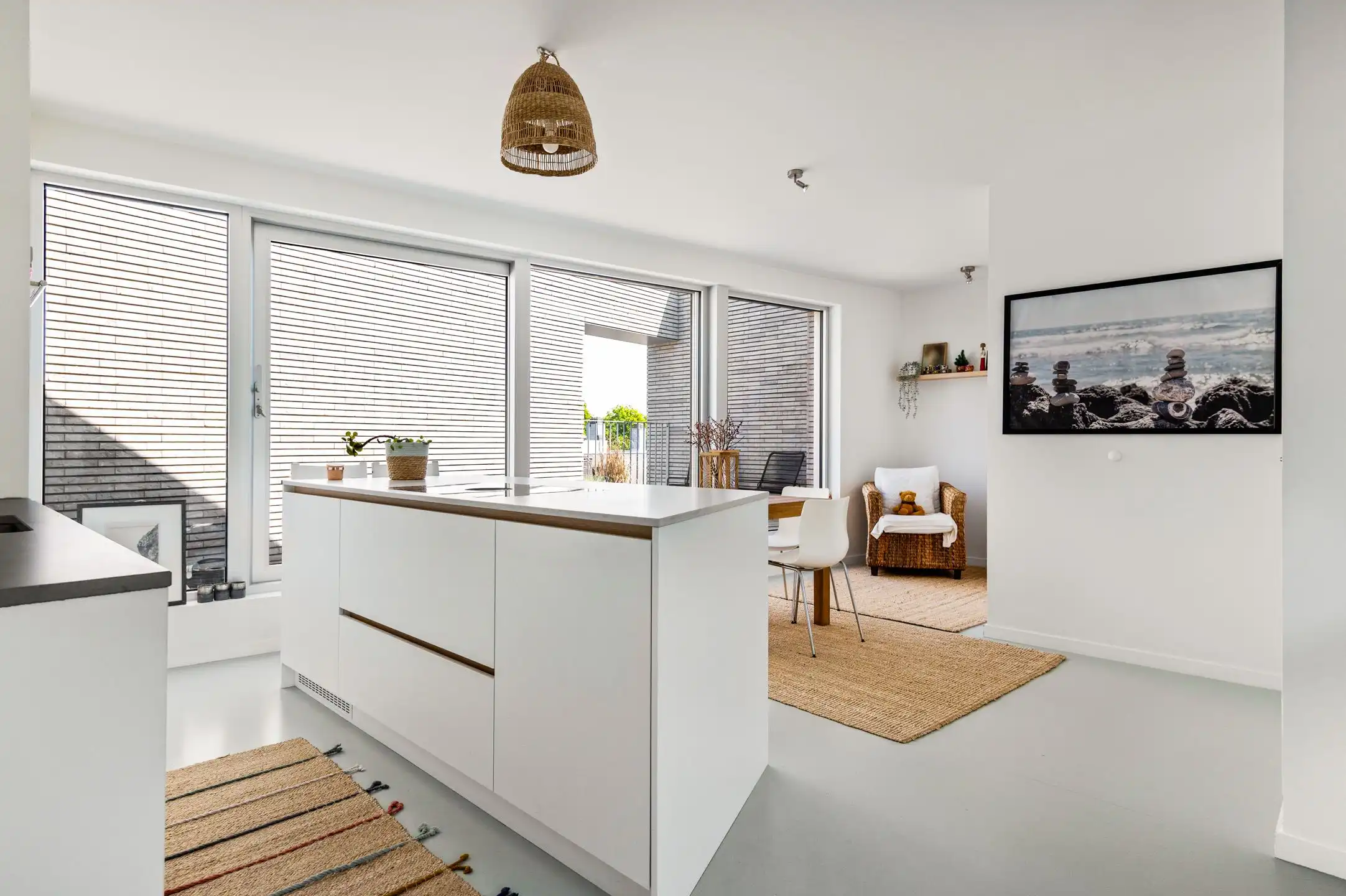 Modern éénslaapkamerappartement met terras in Mariaburg. foto 2