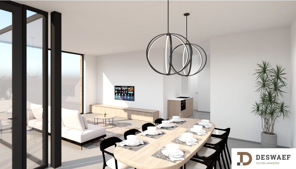 Stijlvol gelijkvloers appartement met terras in Hartje Torhout foto 6