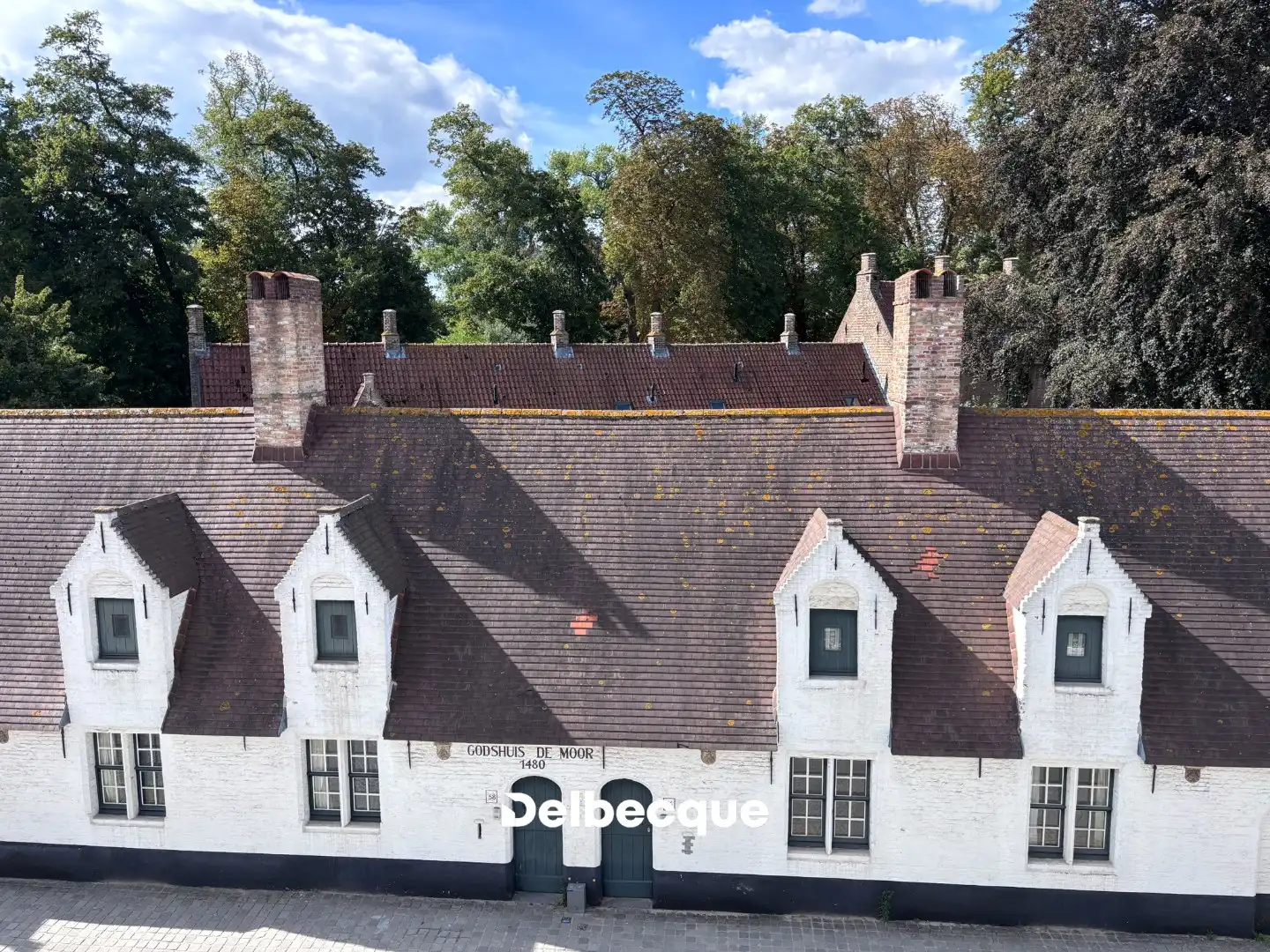  Luxueus nieuwbouwappartement in hartje Brugge met terras, parking en zicht op de godshuisjes. foto 17