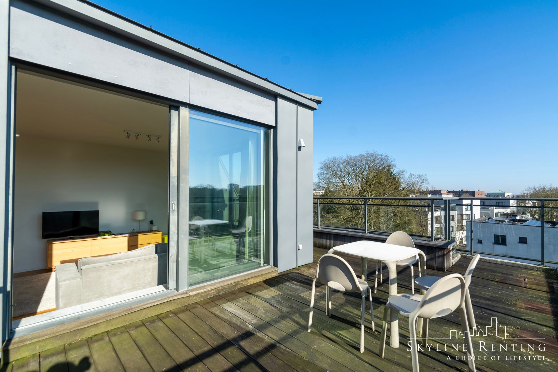 Mooi gemeubileerd penthouse - 2k + terras (Ter Kamerenbos)  foto 8