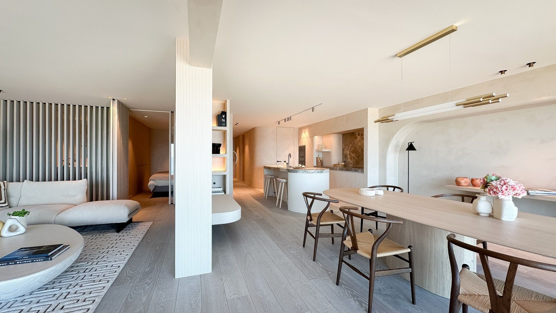 Uitzonderlijk appartement met frontaal zeezicht tussen het Albertplein, de Kustlaan en de wandeldijk. foto 15