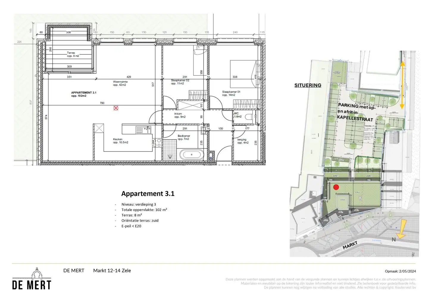 De Mert - Appartement 3.1 - IN OPTIE foto 7