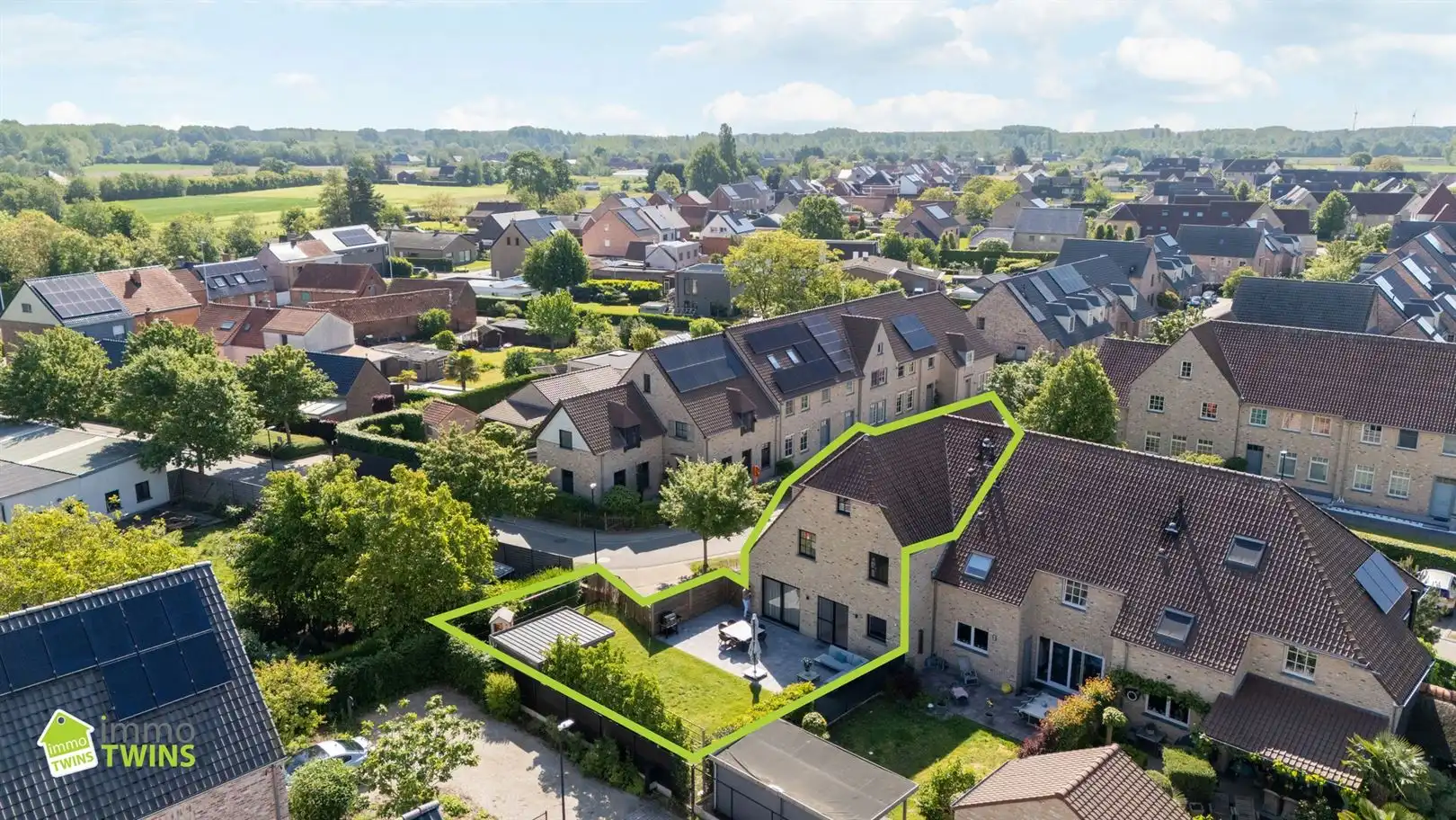 Prachtige en instapklare halfopen bebouwing op toplocatie in Grembergen!  foto 39