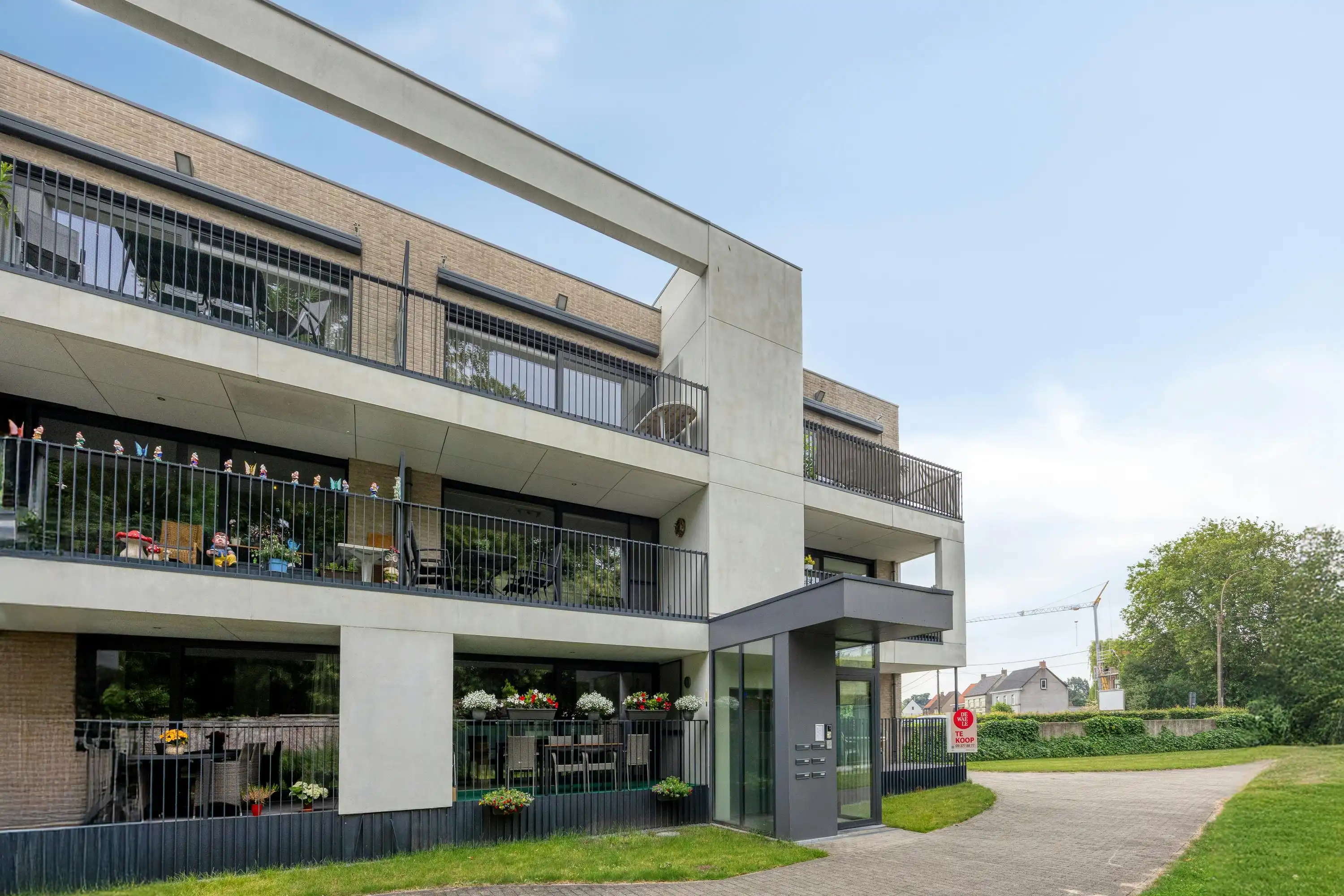 Gelijkvloers appartement met 2 slaapkamers te koop in Bassevelde foto 11