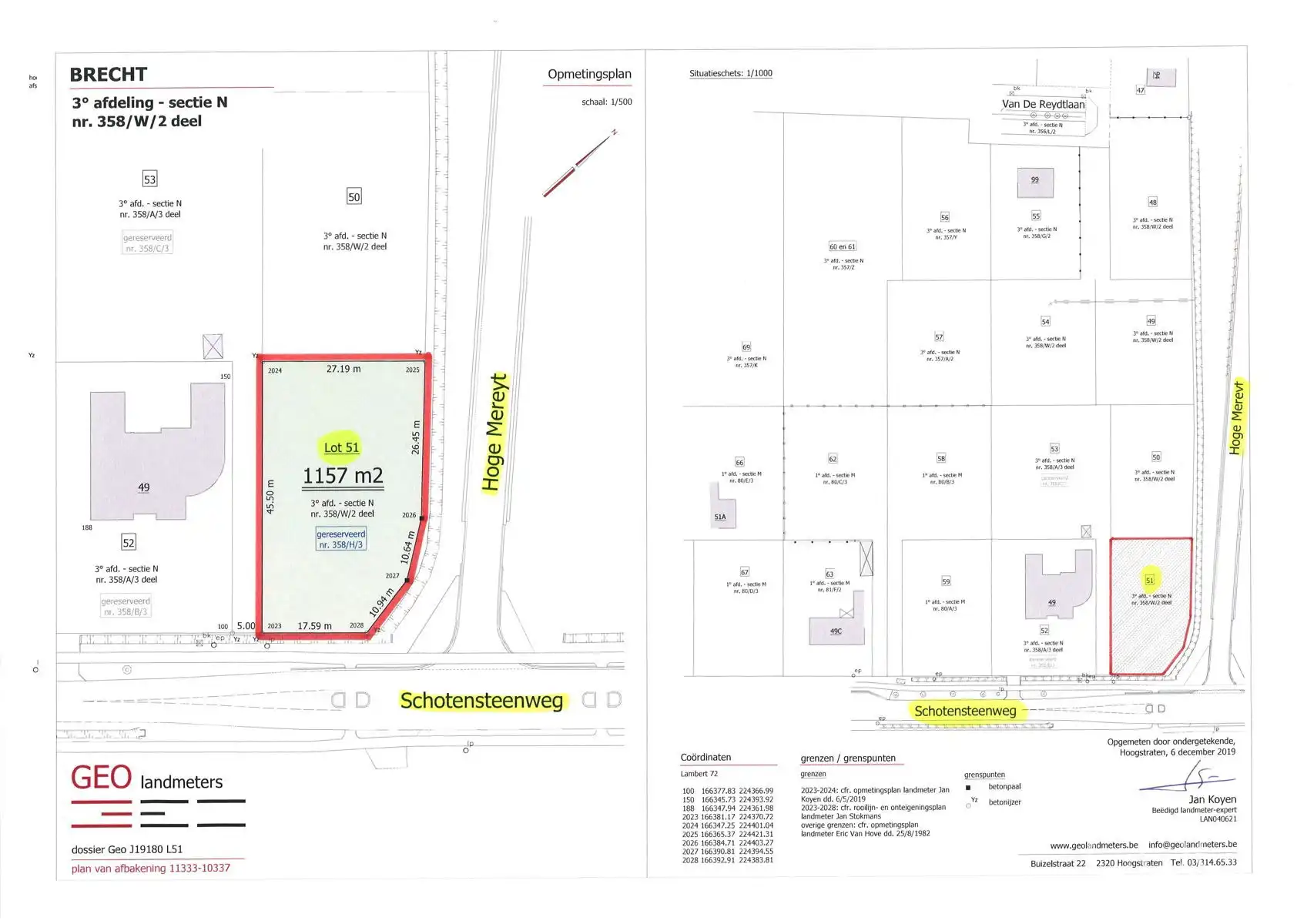 bouwgrond 1157m² voor OPEN BEBOUWING foto {{pictureIndex}}