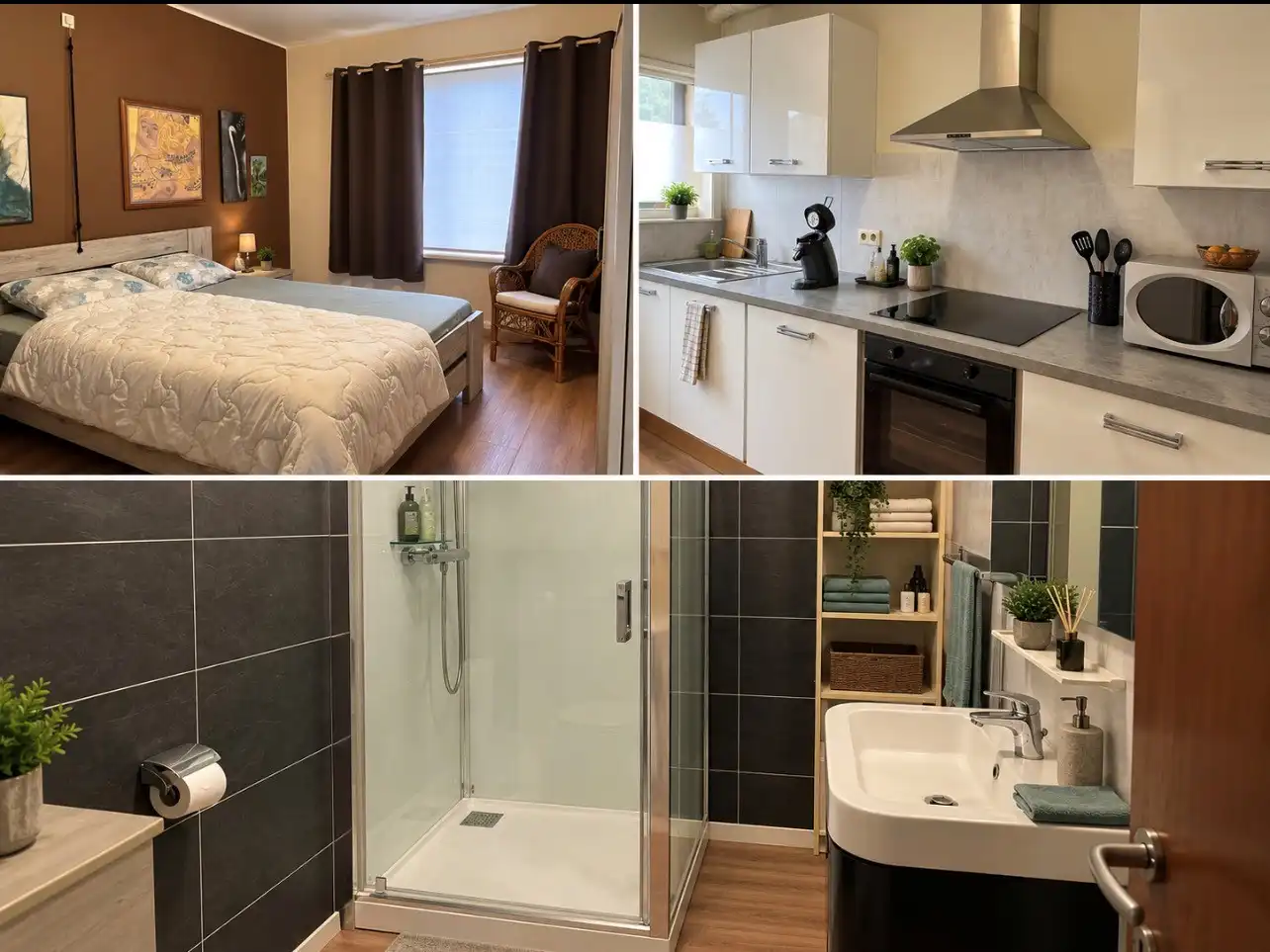 lichtrijk appartement met 2 slaapkamers in Kristus-Koning  foto 4