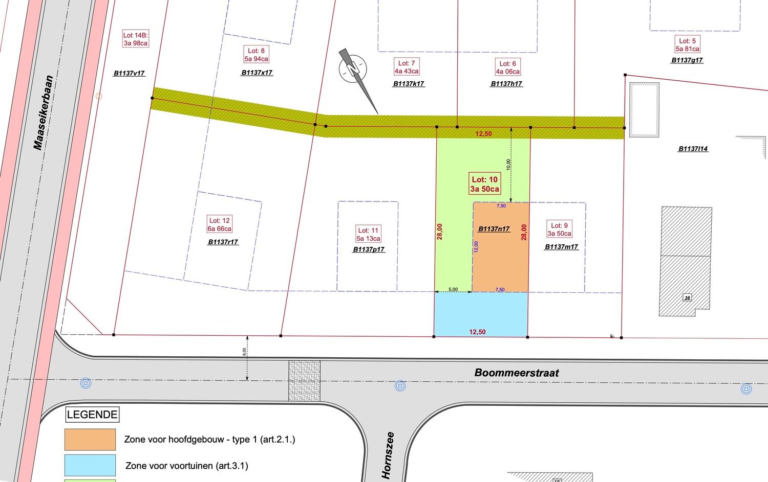 1709 - Goed gelegen bouwgrond voor halfopen bebouwing 3a 50ca foto 4