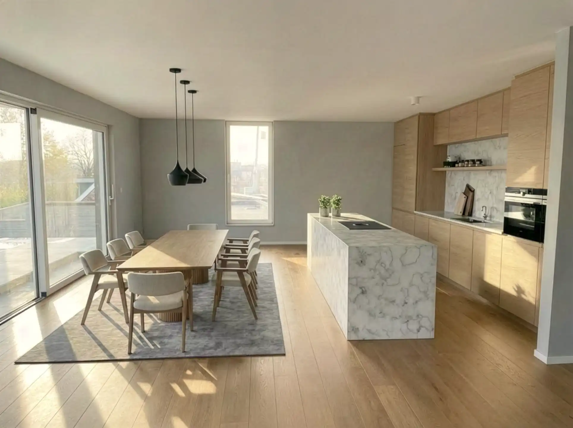 DUPLEX VAN 171 m² MET RUIM TERRAS IN HET CENTRUM VAN PUURS foto {{pictureIndex}}