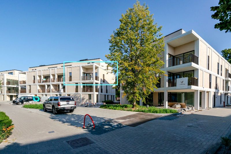 APPARTEMENT MET 2 SLAAPKAMERS, 2 BADKAMERS EN ONDERGRONDSE AUTOSTAANPLAATS TE HUUR IN SLEIDINGE foto 2