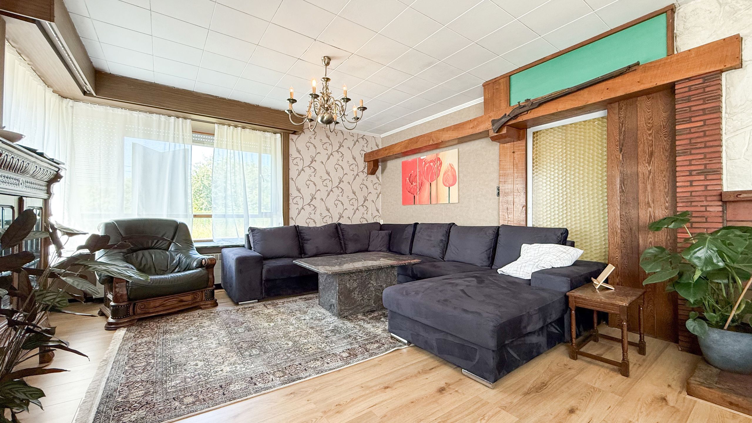 Vrijstaande woning met hangar en groot stuk grond-13.000m²! foto 5