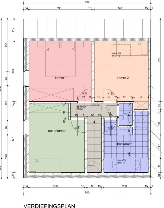 Nieuw te bouwen halfopen woning met vrije keuze van architectuur te Kluisbergen. foto 4