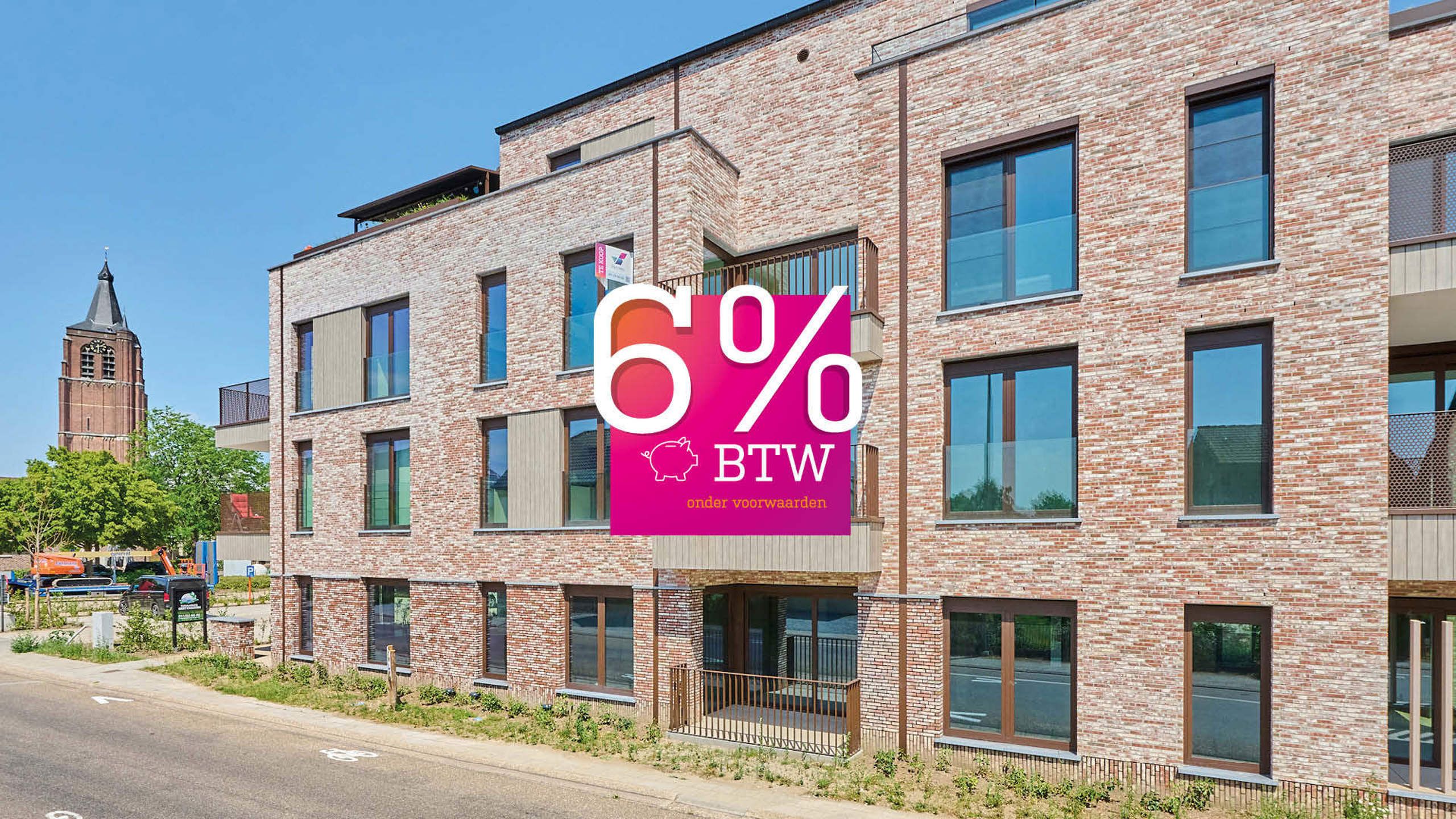 Nieuwbouw gelijkvloers BEN appartement Agnetenpark foto {{pictureIndex}}