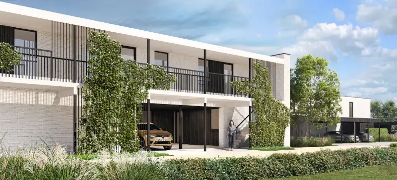 Energieneutrale appartementen in een groene omgeving foto 2