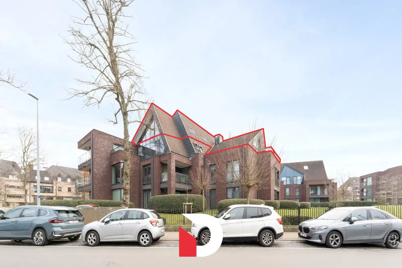 Dakappartement met 3 slk en riant zonneterras te Kristus-Koning foto 20