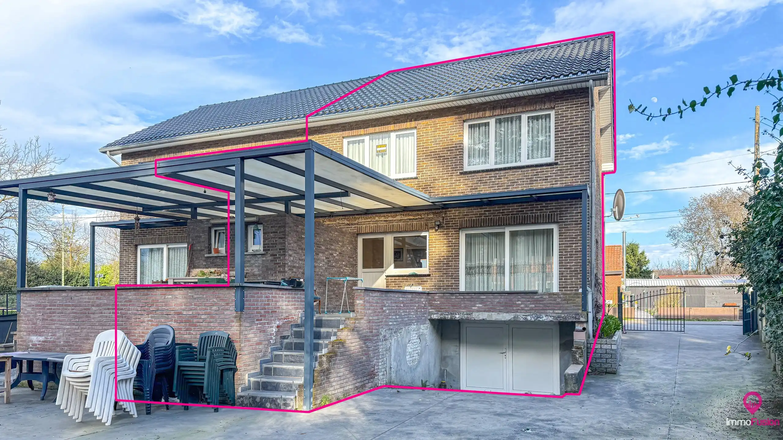 Instapklare woning met 3slpks, kelder en mooie tuin in Ham! foto 35