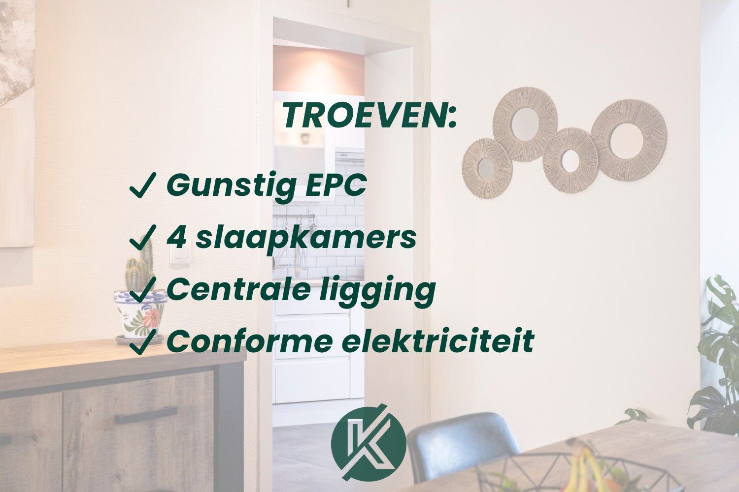 Gerenoveerde woning met gunstig EPC foto 3