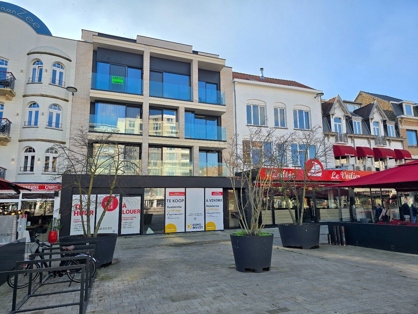 Nieuwbouw appartement 2 slpk's op de markt van De Panne foto 24