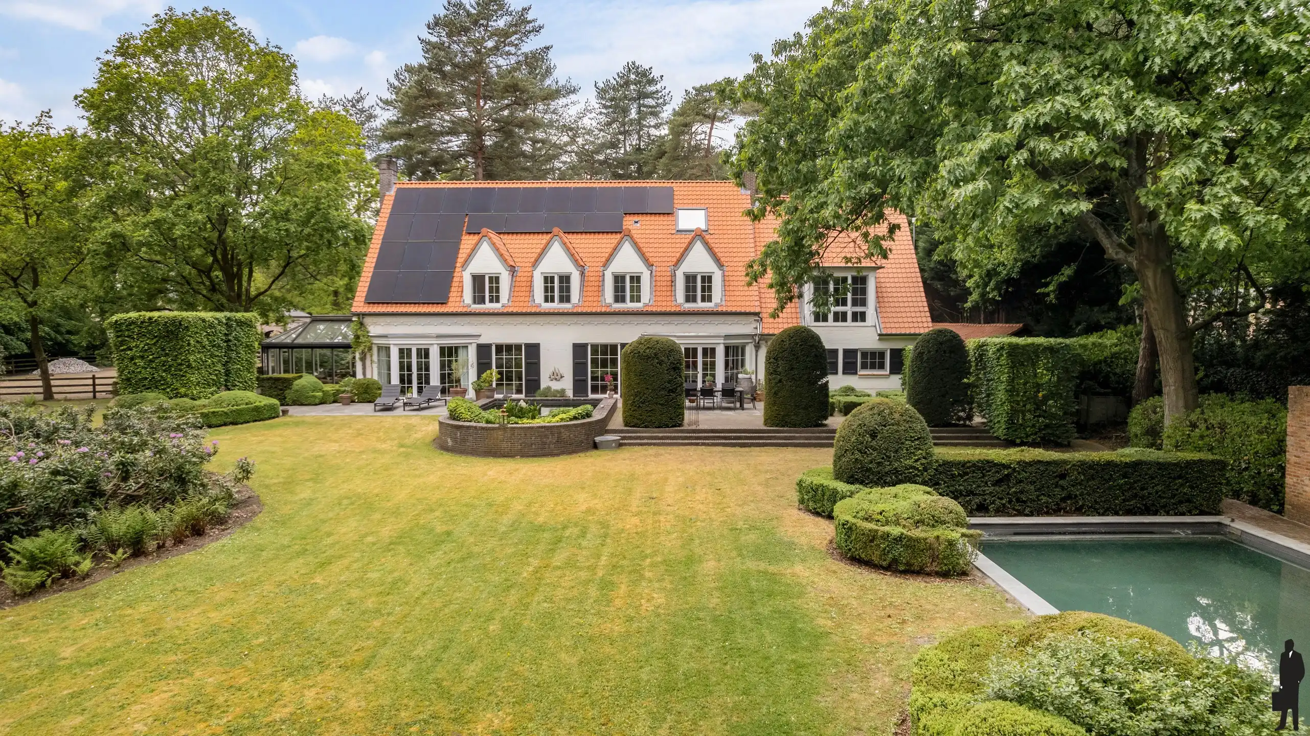 Topgelegen villa met zwembad en paddock!  foto 46