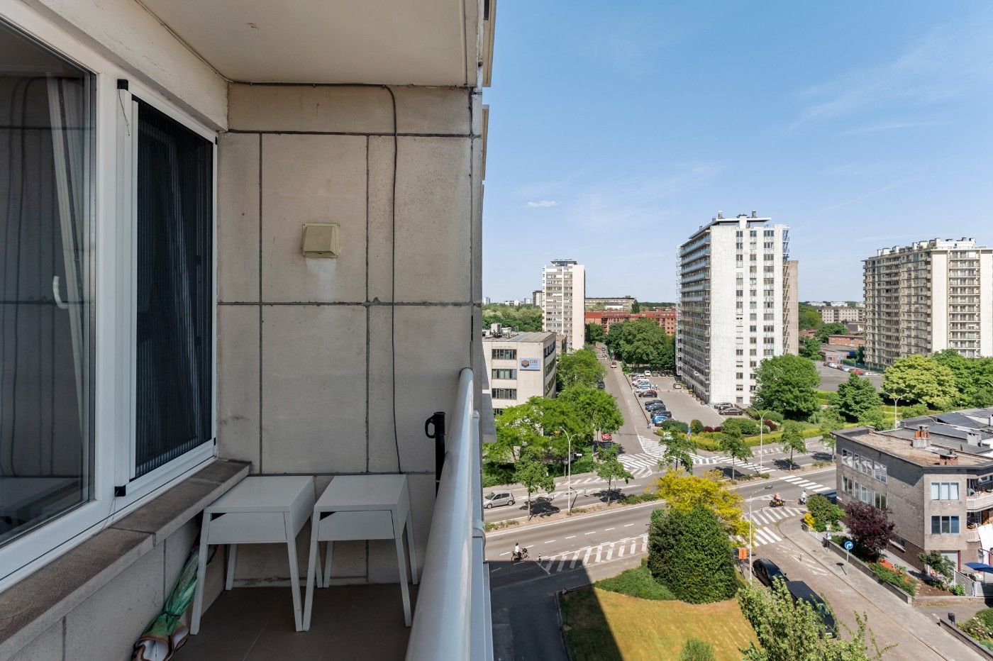 Tof, instapklaar app. op 8ste verd. met 1 slpk, terras en kelderberging foto 19