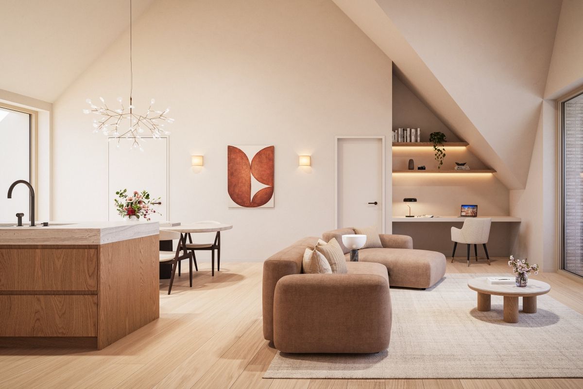 Luxueus nieuwbouw penthouse met zich op de Concessie foto {{pictureIndex}}