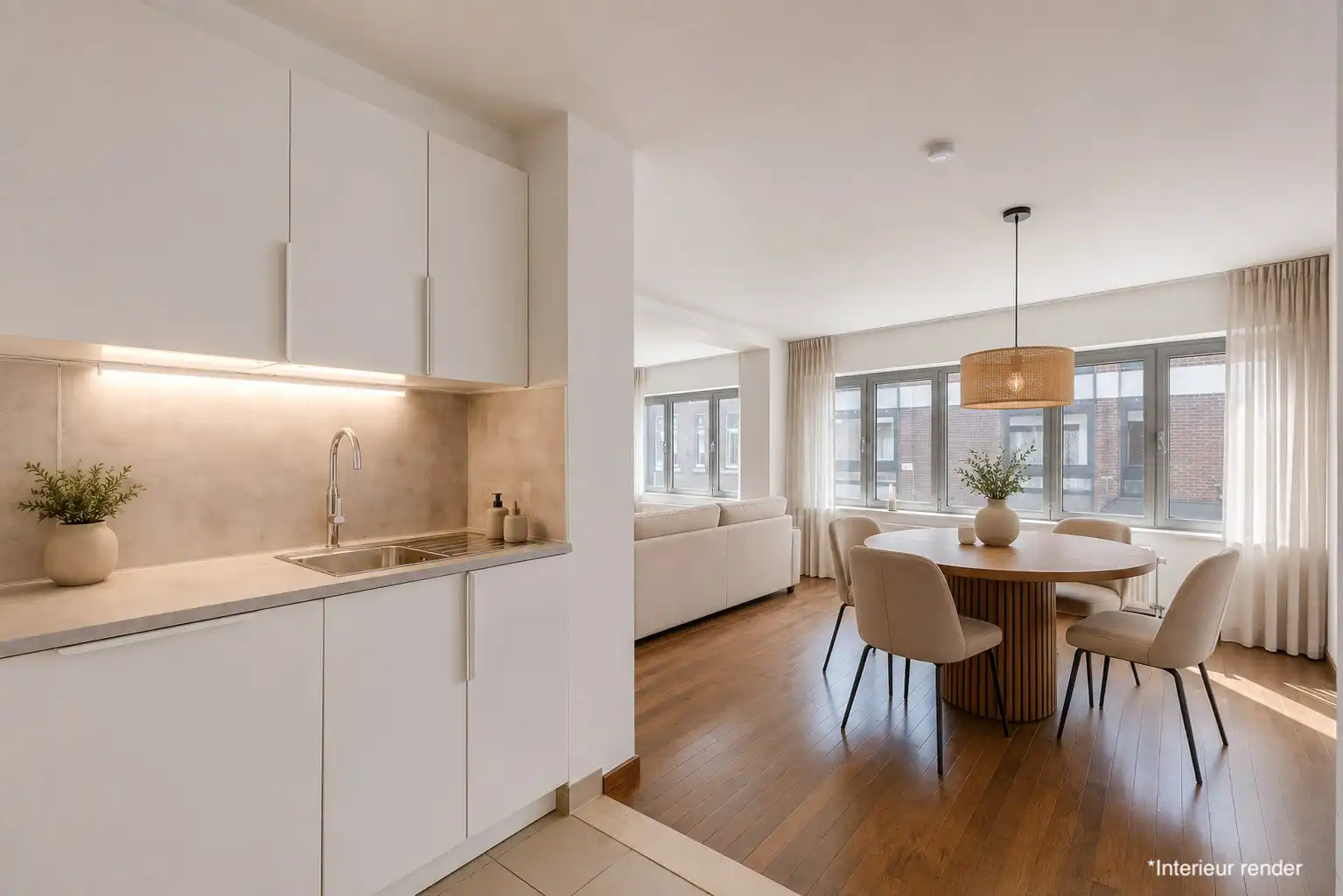 Ruim instapklare duplex-appartement met 3 slaapkamers en lift in centrum Hasselt foto 6