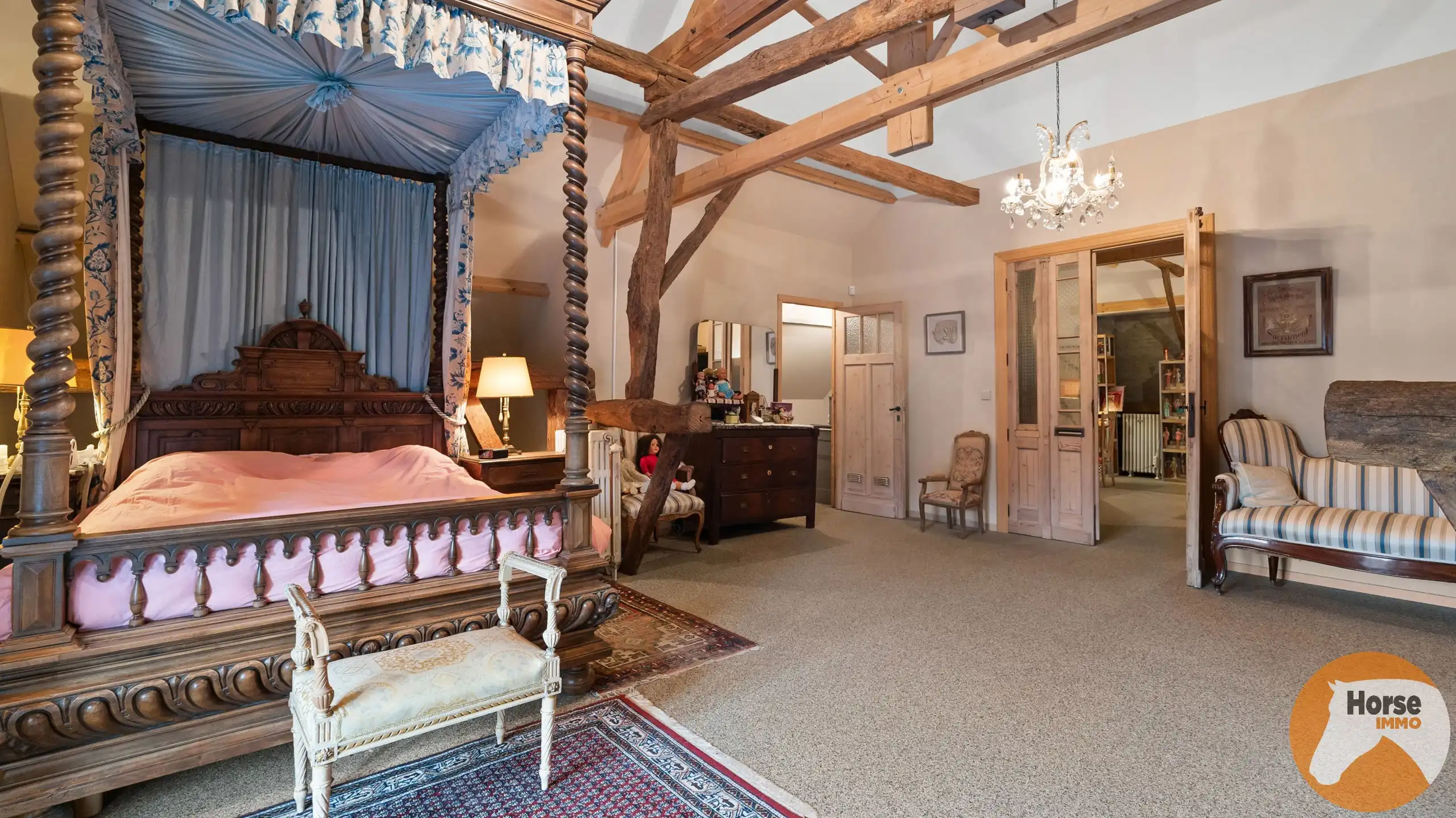 GROBBENDONK - Hoeve met prachtige Kempische schuur en weide foto 21