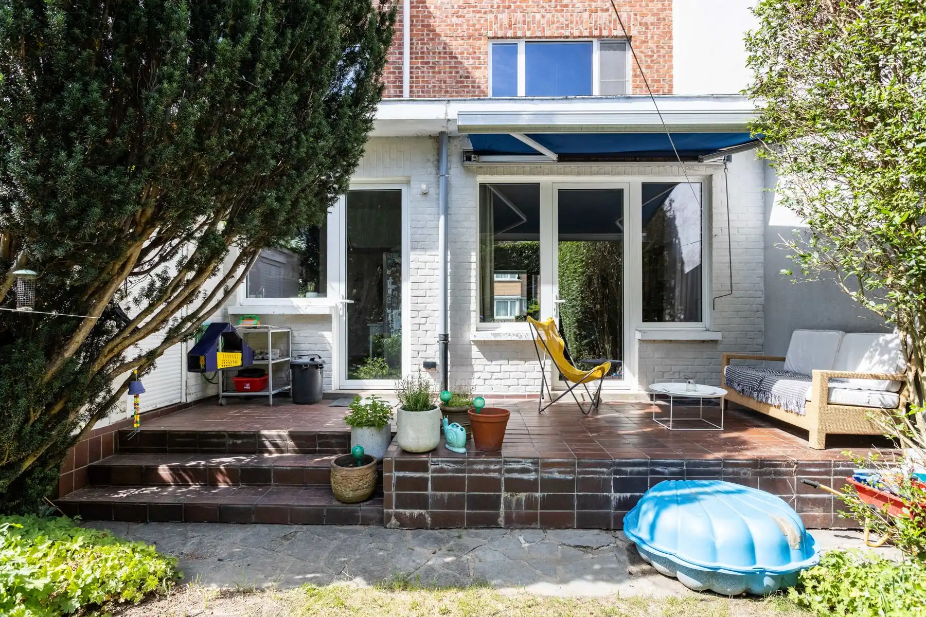 Woning met zuidgerichte tuin en garage in Laken foto 28