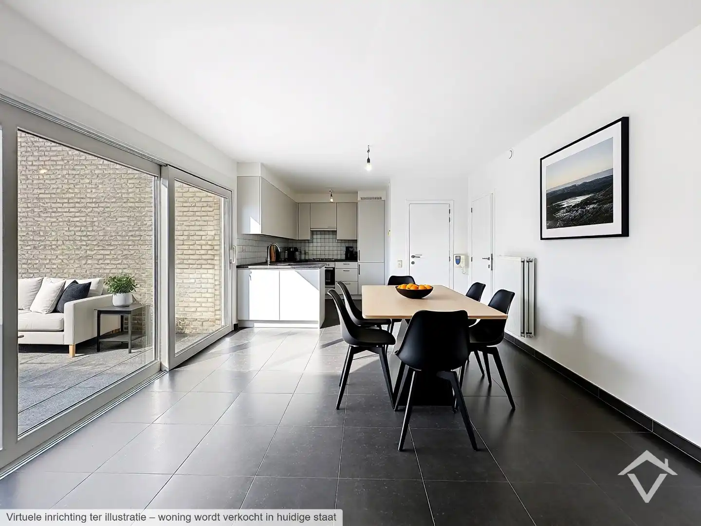 Instapklaar gelijkvloers appartement met staanplaats te Gistel foto 2